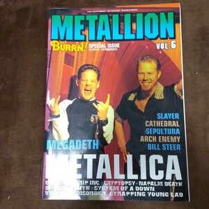 BURRN 1999年2月号臨時増刊 METTALLLION VOL.6 メタリカ メガデス スレイヤー