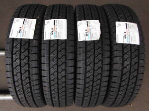 L2717　送料無料! 新品 処分 【4本総額39,800円】165/80R14 91/90N 165R14 6PR ブリヂストン ブリザック BLIZZAK VL1 スタッドレス 165-14