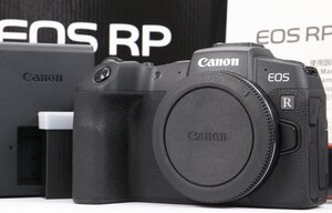 【 極美品 | シャッター数 4000回以下 】 Canon EOS RP ボディ ブラック 【 バッテリー劣化なし 】