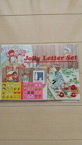 りぼん　付録　陸奥A子　レターセット　Jolly Letter Set 昭和53年12月号　未開封　未使用