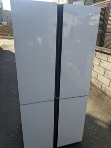 Haier Global Seriesハイアール4ドア冷蔵庫 JR-NF468A（W） ホワイト