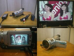 【動作確認済】『HDR-HC1』◆2005年製◆MiniDV◆HDV1080i方式ハイビジョン◆状態良好☆美品☆綺麗に再生できました。◆)HDR-HC3兄弟機