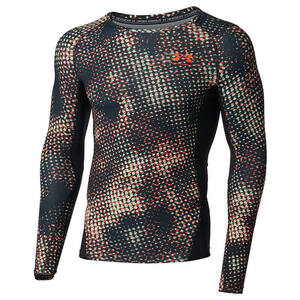 ▼UNDER ARMOUR UA HG ARMOUR PRTD ヒートギア　コンプレッション シャツ　レギンス　上下セット　ＬＧサイズ