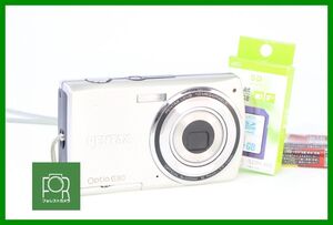 【同梱歓迎】実用■到着後即使える■PENTAX Optio E80 (1162720)■単三電池対応■電池・4GB SDカード付き■Q24