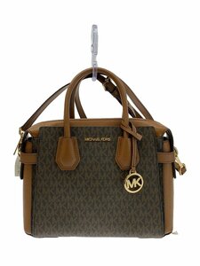 MICHAEL KORS◆ショルダーバッグ/レザー/BRW/総柄/35F2GM9S1B