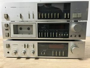 YA007 通電確認のみ 現状品 Pioneer TX-7000/SA-7000/CT-7000 パイオニア システムコンポ