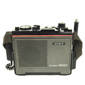 1円 SONY ICB-770 8CHANNEL TRANSCEIVER ソニー トランシーバー 通電確認済み