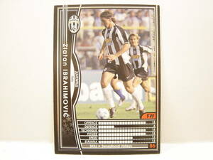 WCCF 英語版 海外限定排出版 2004-2005 ズラタン・イブラヒモヴィッチ Zlatan Ibrahimovic 1981 Sweden Juventus FC 04-05 Panini