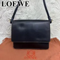 LOEWE ショルダーバッグ ポシェット 斜め掛け ナッパレザー ヴィンテージ