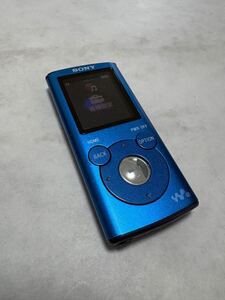 【送料無料】ソニー デジタルウォークマン NW-E052♪ブルー 2GB SONYWALKMAN♪即決ポータブルオーディオプレーヤーdigital media player