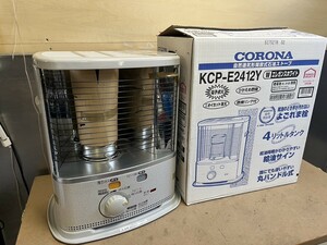  ○ 未使用品 CORONA コロナ KCP-E2412Y 2012年製 石油ストーブ 木造7畳 コンクリ9畳 よごれま栓 タンク容量3.7L ④