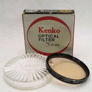 Kenko OPTICAL FILTER for COLOR LBW4 ケンコー 52mm径 色温度変換フィルター フィルムカメラ 色調補正 アクセサリー 現状品 ／ 03-00350