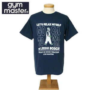 【送料185円】 ジムマスター gym master 半袖Tシャツ (M) 紺 / G280672