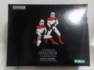 未開封+数量限定品　KOTOBUKIYA　ARTFX+　STAR WARS　1/10　SHOCK TROOPER　TWO PACK LIMITED EDITION　ショックトルーパー