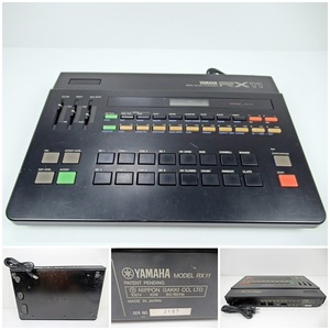 ◆[C3]YAMAHA　ヤマハ 　リズムマシン　RX11　DIGITAL RHYTHM PROGRAMMER ドラム リズムマシン パーカッション　動作確認済　現状品