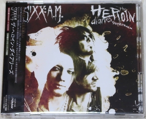 ◇ SIXX:A.M. ザ・ヘロイン・ダイアリーズ The Heroin Diaries Soundtrack 初回限定 2枚組 CD + DVD 日本盤 帯付き VIZP-58 新品同様 ◇