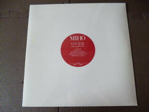 新品 Miho / Over Feat,Boy-Ken ■ 限定アナログ盤 降谷建志 KJ Steady & Co.