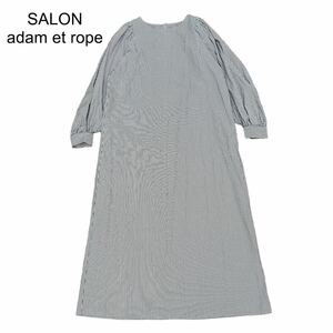 【SALON adam et rope】シャツロングワンピース