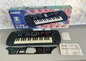 I080802 CASIO　カシオ　Song Bank KEYBOARD ソングバンクキーボード　SA-65