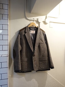 Rebuild by NEEDLES ニードルズ Tweed Jaket Covered Jacket ジャケット NS295　サイズL　ツイード　美品