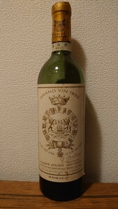 1952年 Chateau Gruaud-Larose シャトー・グリュオ・ラローズ 赤ワイン 750ml ★ 未開栓 ★ 古酒 ★ 王のワイン、ワインの王 ★