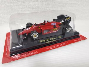 送料300円〜★未開封★ アシェット 公式フェラーリF1コレクション Ferrari 156-85・1985 Michele Alboreto 1/43スケール ミニカー