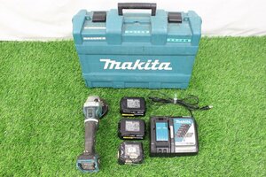 【行董】makita マキタ 充電式ディスクグラインダ GA404D 100mm Li-ion バッテリ BL1830B BL1430 急速充電器 専用ケース付き AS600ABY53