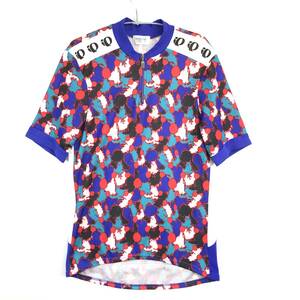 USA製 パールイズミ PEARL IZUMI サイクルジャージ ハーフジップ XLサイズ 総柄 00s USA企画