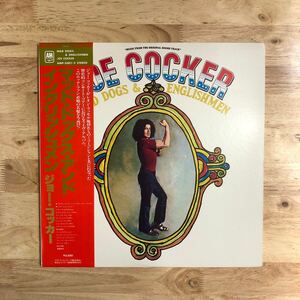 LP 美品 JOE COCKER ジョー・コッカー/MAD DOGS & ENGLISHMEN マッド・ドッグス・アンド・イングリッシュメン[2LP:帯:解説付:LEON RUSSELL]