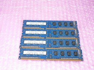 中古メモリ hynix PC3-12800U 8GB(2GB×4枚) 動作品 