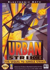 送料無料 北米版 海外版メガドライブ アーバン ストライク GENESIS Urban Strike ジェネシス 