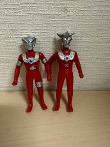 希少バンダイ　ソフビ【ウルトラマンレオ&アストラ】