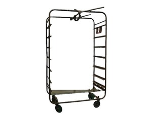 Industrial cart shelf