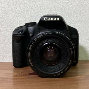 1371 Canon キャノン EOS kiss X3 レンズセット EF 35-80mm 1:4-5.6 デジタルカメラ 一眼レフカメラ ZOOM ジャンク