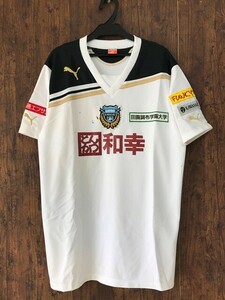 ss_1018y ★定形外 配送★ 選手支給品 Jリーグ 2012年 川崎フロンターレ ユニフォームシャツ 半袖 プーマ 製 サイズ O (2L程度) メンズ