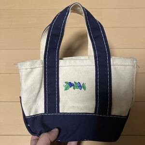 90s L.L.Bean USA製 vintage BOAT&TOTE bagUSA製 ビンテージ ミニトートバッグ エルエルビーン 