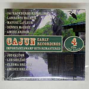 UK盤 VA/CAJUN EARLY RECORDINGS (IMPORTANT SWAMP HITS REMASTERED)/JSP JSP7726