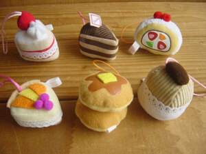 ♯Ewi26FHガーリースタイルSweets Mascots全6種ケーキマスコット♂システムサービス♀200円〓004609_c