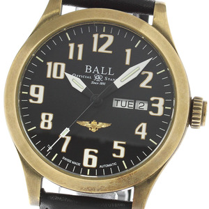 ボール BALL WATCH NM2186C エンジニア マーベライト ブロンズスター デイデイト 自動巻き メンズ 良品 _813404【ev20】