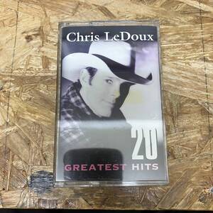 シPOPS,ROCK CHRIS LEDOUX - 20 GREATEST HITS アルバム,INDIE TAPE 中古品