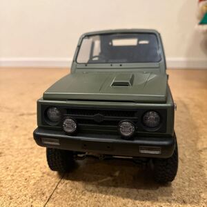 1円〜売り切り　1/10 wpl ジムニー　4WD ラジコン ジャンク　検　ミリタリー　オフロード　ガレージ　個人出品　軍　