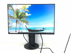 （使用時間：1586H）EIZO 24.1 型 液晶モニター FlexScan EV2456 輝度良い　2017年製　中古良品　（管：2E-M）　