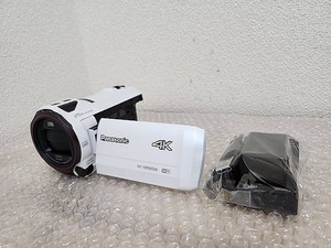 ★美品！Panasonic デジタル4Kビデオカメラ HC-VX985M ホワイト★M18
