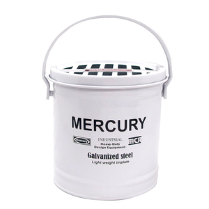 ☆ ホワイト ☆ MERCURY マーキュリー カヤリ マーキュリー 蚊取り線香入れ MERCURY 蚊やり 蚊取り線香 蚊遣り ブリキ カヤリ