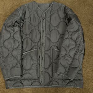 極美品HYKE ハイク キルティングライナージャケット hyke QUILTED LINER JACKET ブラック サイズ：4