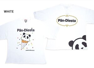 ICE CREAMパンダさん BIG Tシャツ◆PANDIESTA JAPAN ホワイトXLサイズ 554100 パンディエスタジャパン オーバーサイズ ゆったりめ