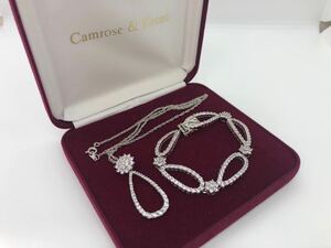 Camrose&Kross カムローズ&クロス JBK ジャクリーン・ケネディ ベリー ネックレス ブレスレット ラインストーン アクセサリー