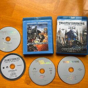 TRANSFORMERS トランスフォーマー 映画 ブルーレイ DVD 4作品 セル版 Blu-ray 12枚セット