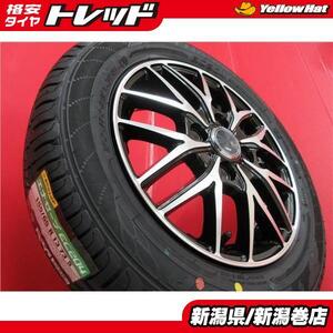 限定1セット 4本 新品 ダンロップ エナセーブ EC204 155/65R13 タイヤ ホイール セット 国産 夏 特価 24年製 ライフ ルークス ワゴンR