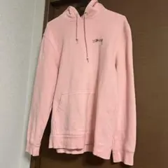 Stussy ピンク パーカー Mサイズ